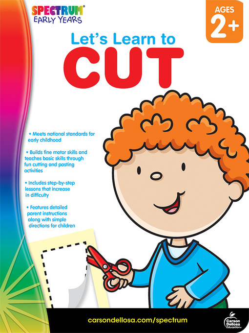 Title details for Let's Learn to Cut, Grades Toddler - PK by Spectrum - Available